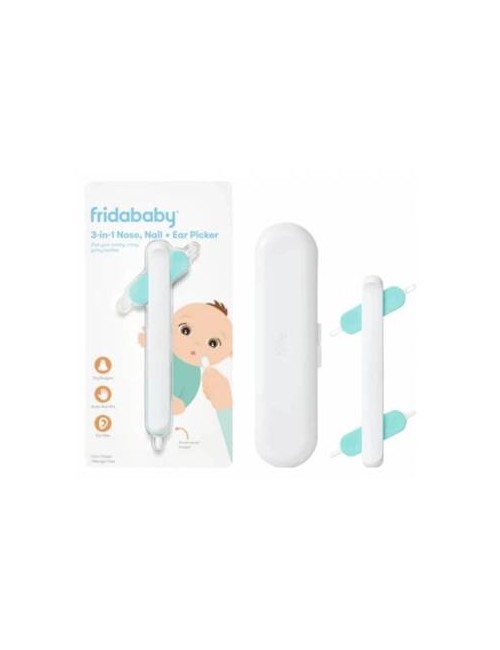  FRIDA Czyścik 3 w 1 do paznokci, nosska i uszów 3 9 5 22.5