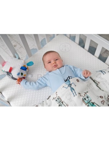 RUCKEN Materac do łóżeczka AREO 120x60 cm