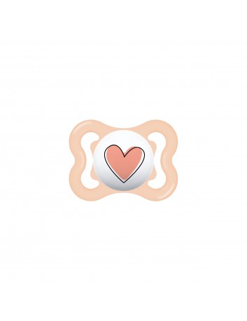 MAM BABY Smoczek uspokajający SUPRIM Silky 0+ róż