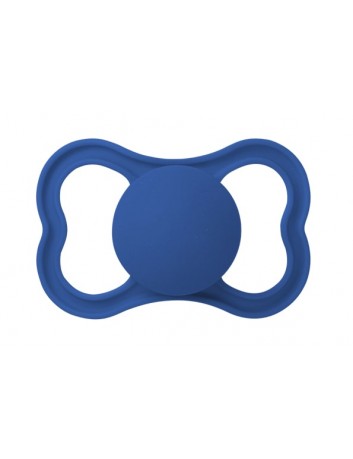 MAM BABY Smoczek uspokajający SUPRIM Silky 6+ niebies