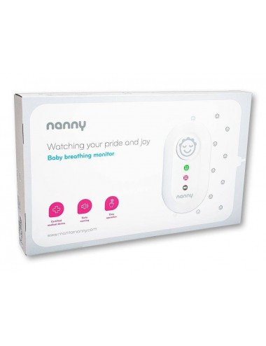 NANNY Medyczny monitor oddechu dla dzieci BM-02 + webinar