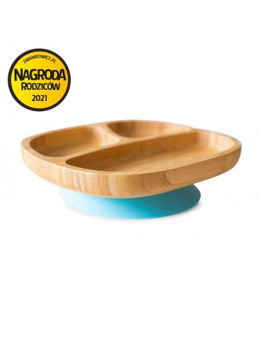 Miseczka trójdzielna Bambusowa niebieska