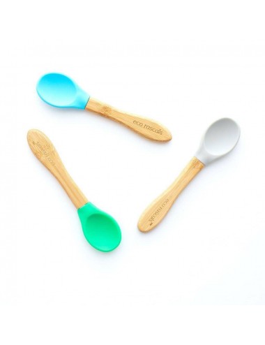 ECORASCALS  Zestaw łyżeczek bambus 3 szt