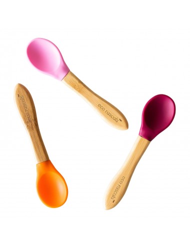 ECORASCALS  Zestaw łyżeczek bambusowych 3 szt