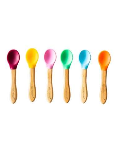 ECORASCALS  Zestaw łyżeczek bambusowych 3 szt.